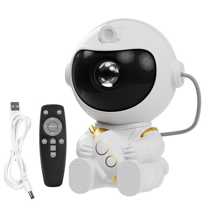 Astronaut Star Projection Night Light with Remote