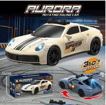Aurora Rotating Racing Car