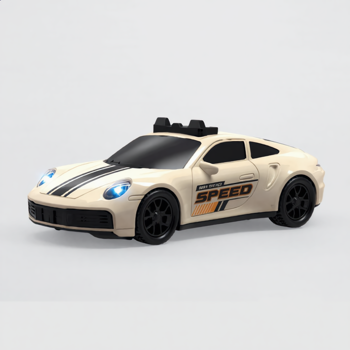 Aurora Rotating Racing Car