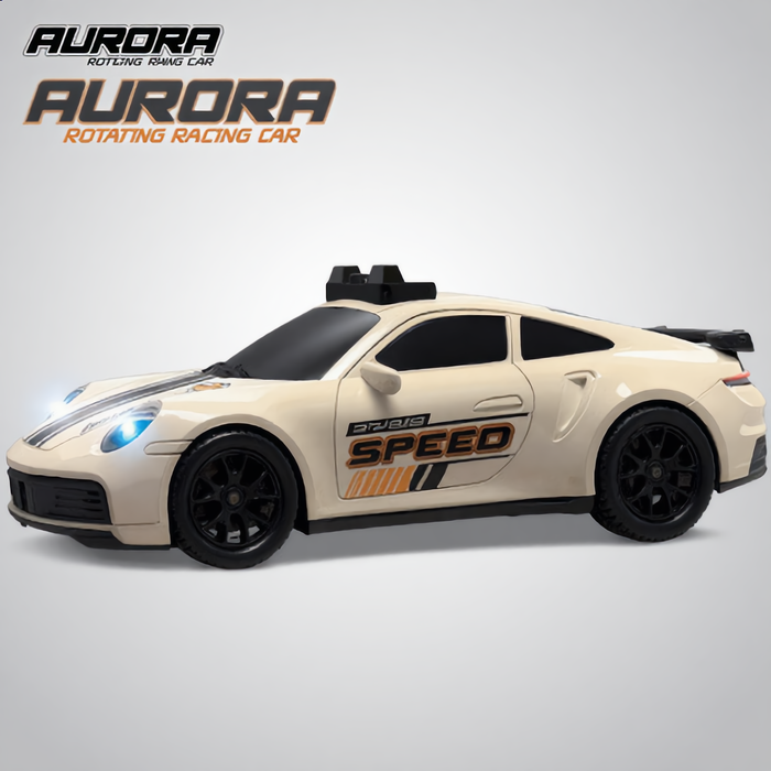 Aurora Rotating Racing Car