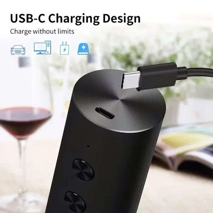 Automatic Electric Wine Opener Set