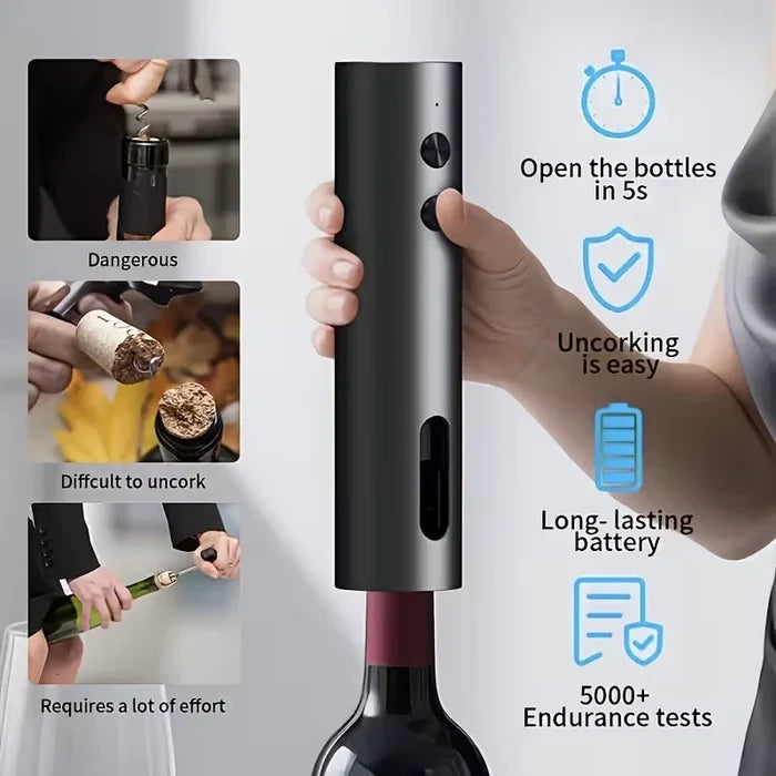 Automatic Electric Wine Opener Set