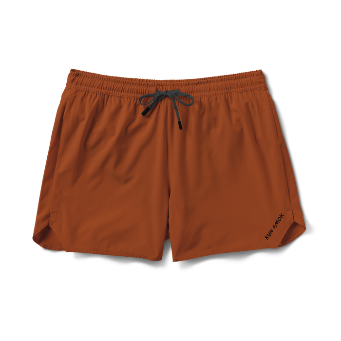 Vibrant orange Roark boardshorts designed for adventure and active outdoor activities, displaying a stylish and functional design perfect for travel and exploration.