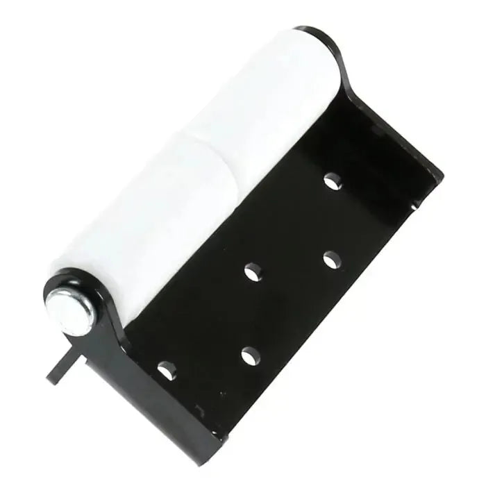 Black Metal BAL Accu-Slide Base Roller - Angled View | United RV Parts