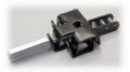 Black Steel BAL Accu-Slide Cable-Chain Adjustment Bracket Kit 22504 - Angled View | United RV Parts