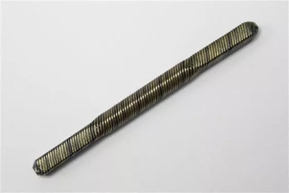 Silver Metal BAL Accu-Slide Flex Drive Shaft - Side View | United RV Parts