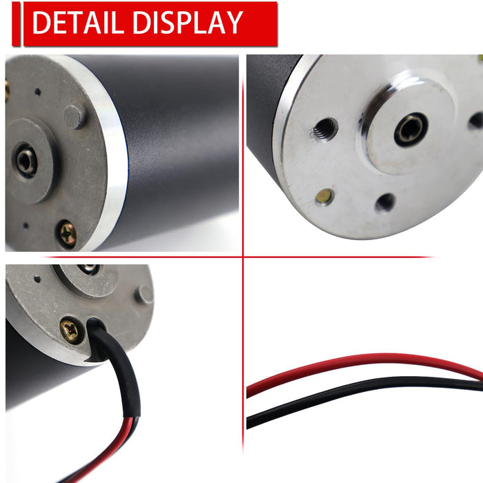 BAL RV Slide Motor Detail View - Drive Shaft and Wiring Connections | United RV Parts