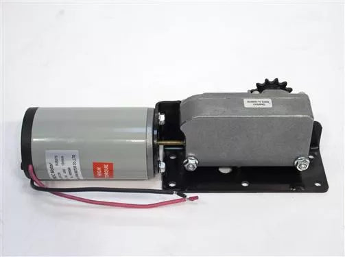 BAL Accu-Slide Motor Assembly 225008 - Side View with Mounting Bracket | United RV Parts