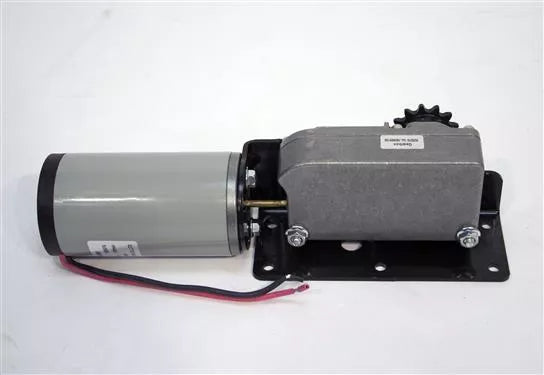 BAL 225007 RV Slide-Out Motor with Grey Gearbox - Side View | United RV Parts