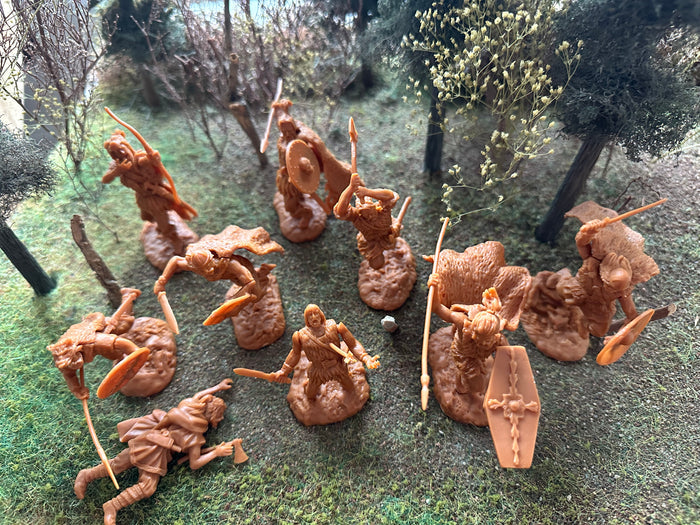 BARBARIANS / VIKINGS SET #1 BROWN