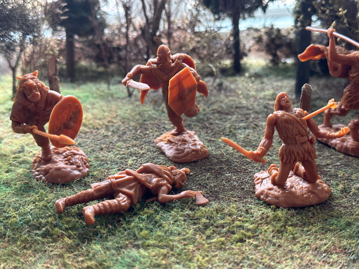 BARBARIANS / VIKINGS SET #1 BROWN