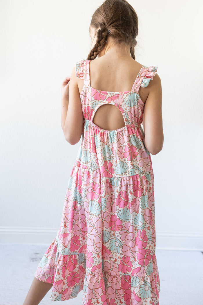 (L) Beach Daze Ruffle Maxi Dress-Mila & Rose ®