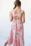 (L) Beach Daze Ruffle Maxi Dress-Mila & Rose ®