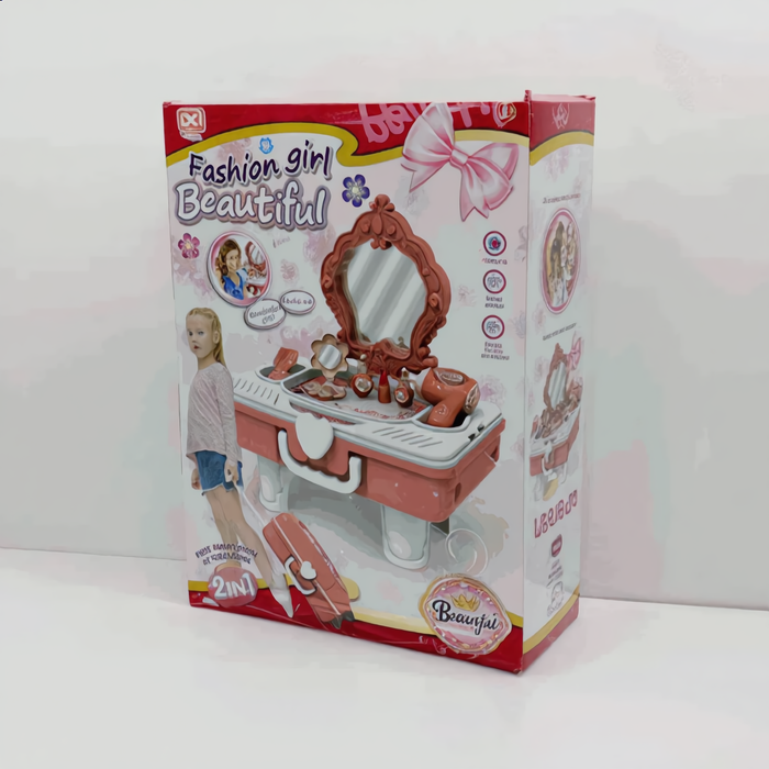 Beauty Makeup & Dressing Table Set