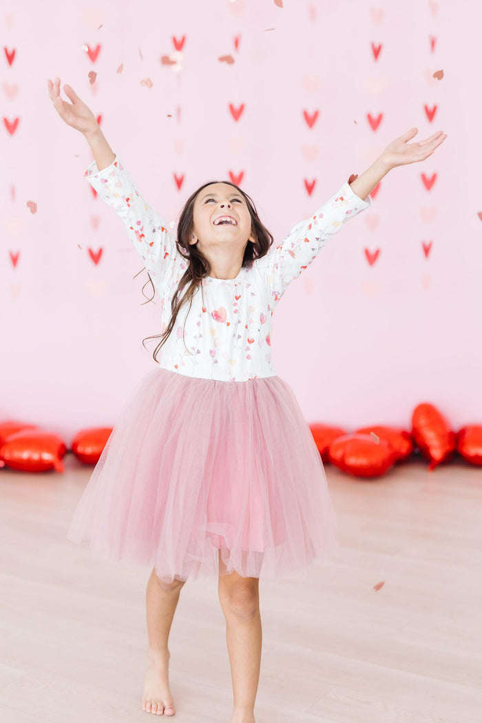 Better Together L/S Tutu Dress-Mila & Rose ®