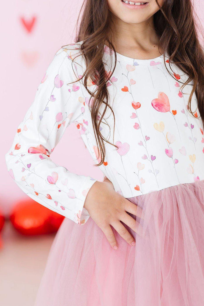 Better Together L/S Tutu Dress-Mila & Rose ®
