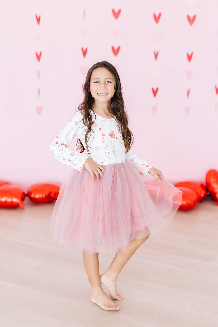Better Together L/S Tutu Dress-Mila & Rose ®