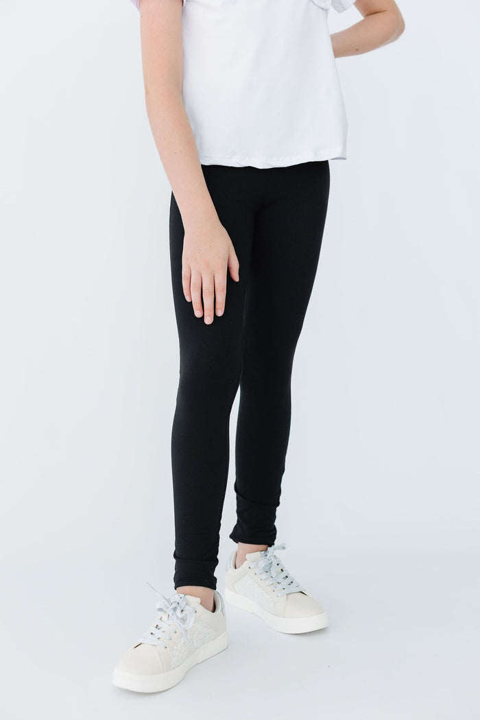 (V) Black Leggings-Mila & Rose ®