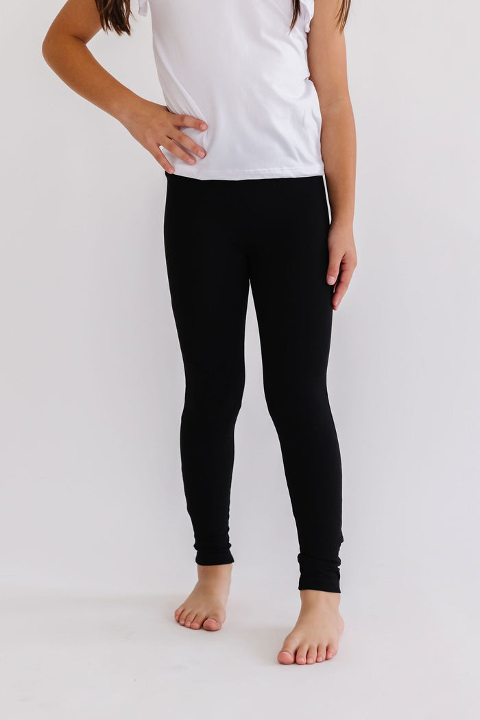 (V) Black Leggings-Mila & Rose ®