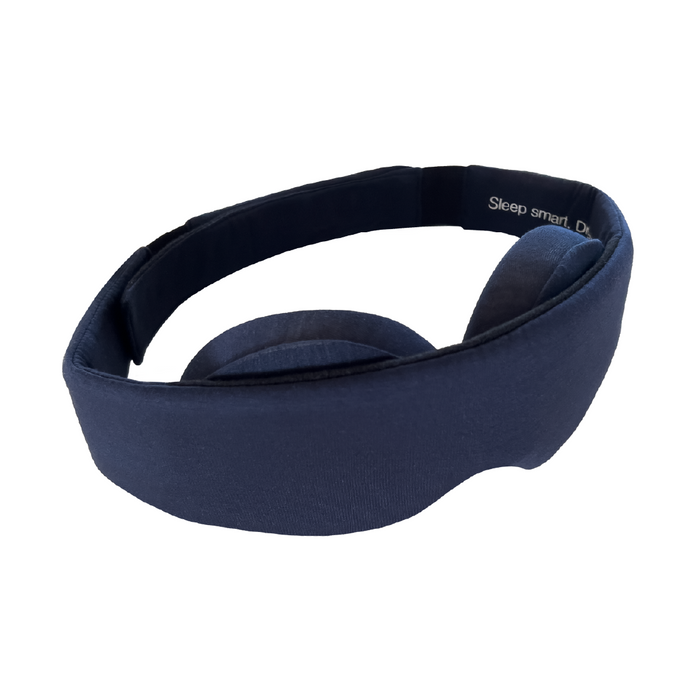 Cooling blackout sleep mask || Navy blue