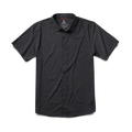 Front view: The Bless Up Shirt in Black - clean and modern. flat-image