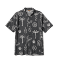 Close-up: The Bless Up Trail Shirt's breathable fabric, perfect for warm days.