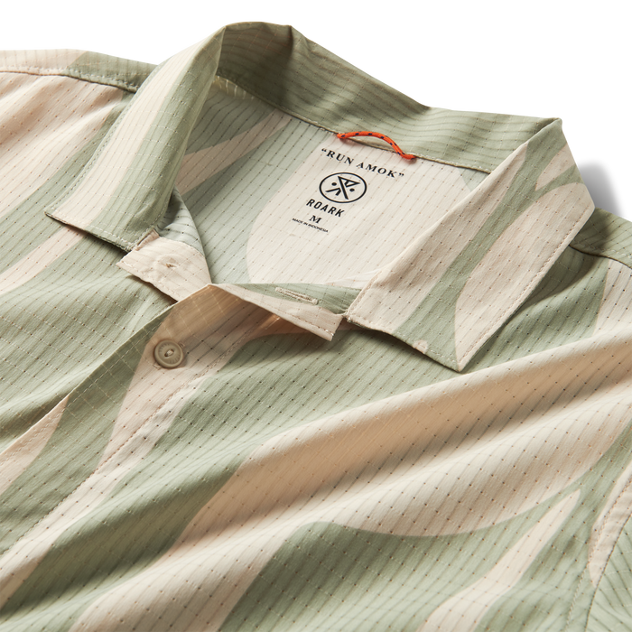 Roark's Bless Up Trail Button Up Shirt - Chaparral featured image. Shop the official Roark store now. flat-image