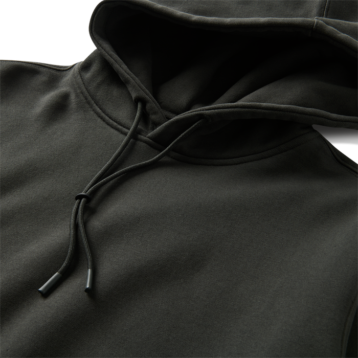 Roark adventure hoodie with hood, sleeves, zipper, and pocket details