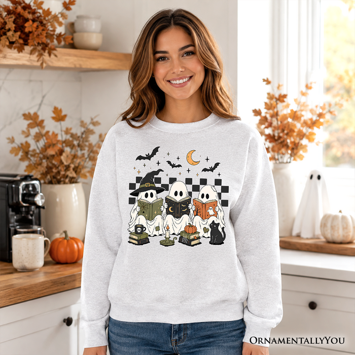Bookish Ghosts Reading Sweatshirt