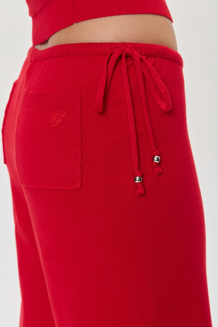 Breeze Low Rise Knit Pants Heartstrings