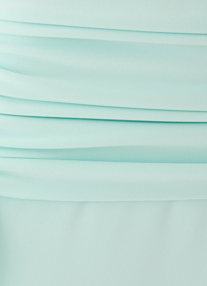 Briege Maxi Skirt - Aqua