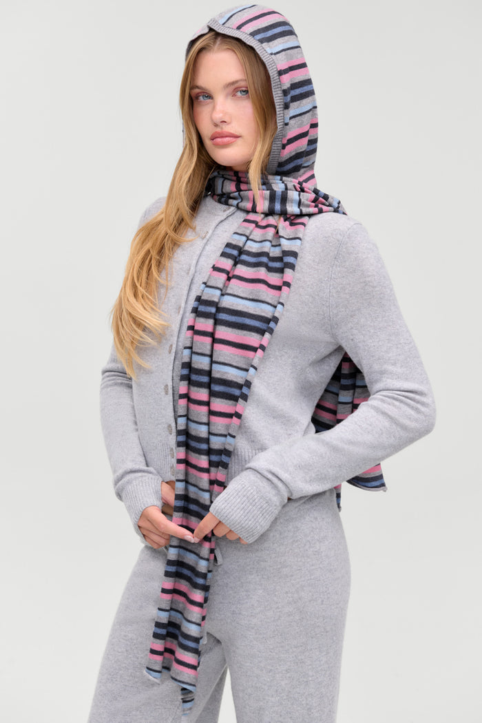 Brooks Cloud Knit Balaclava - Rain Puddle