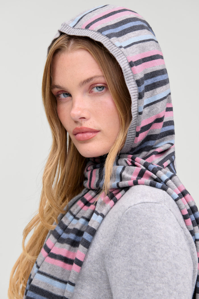 Brooks Cloud Knit Balaclava - Rain Puddle