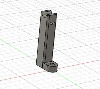 C6 Corvette DSX Flex Fuel Mounting Bracket| STL Digital Download