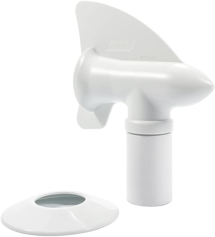 Camco Cyclone RV Vent 40595 - Exploded View with Faceplate Base Separated | United RV Parts