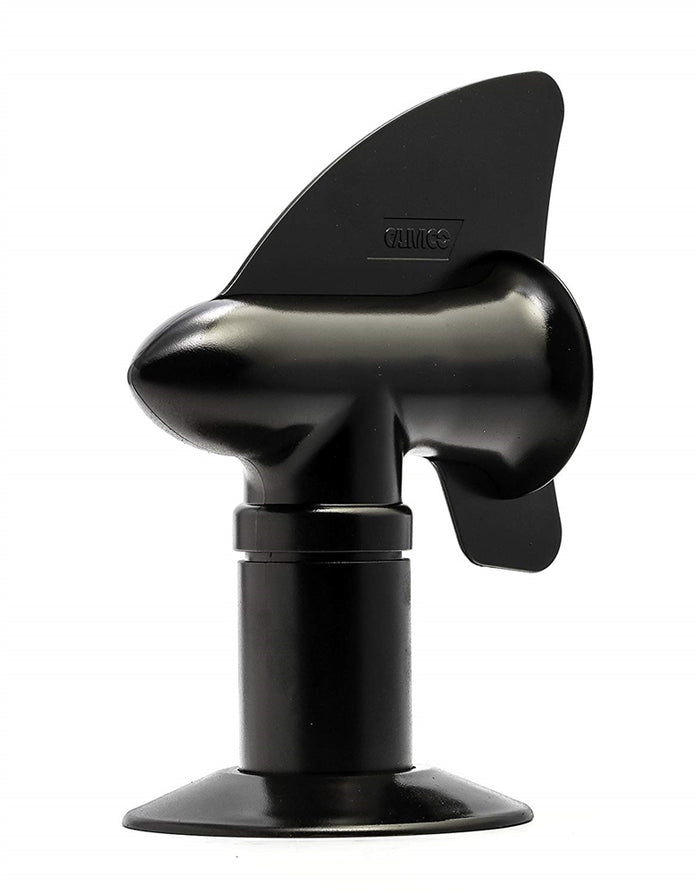 Black Camco Cyclone RV Plumbing Vent - Three Quarter Angle | United RV Parts