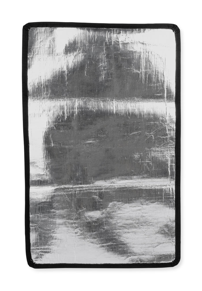 Silver Reflective Camco 45148 Door Window Shade - Front View | United RV Parts