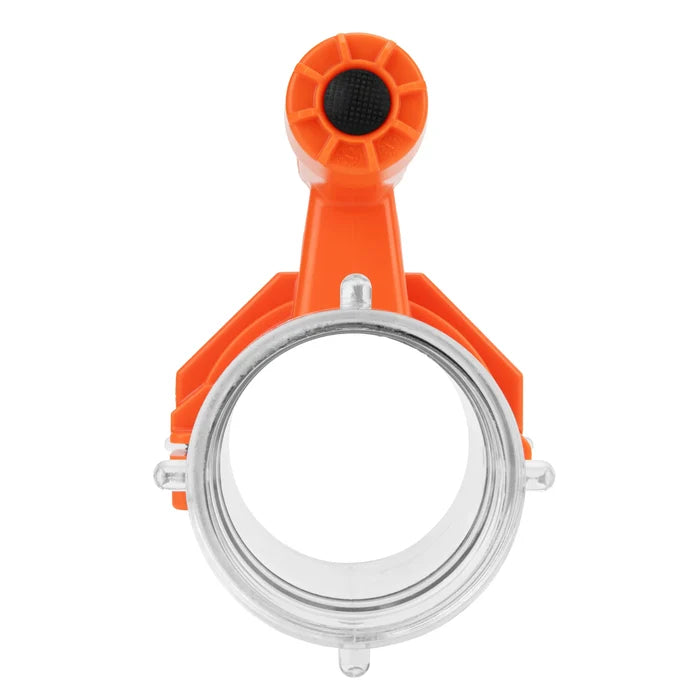 Camco Rhino Sewer Extender Pro Torque Handle with Integrated Flashlight - Top View | United RV Parts