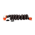 Camco RhinoFLEX 15-Foot RV Sewer Hose Kit 39761 with Orange Fittings and Caps - Full Kit View | United RV Parts