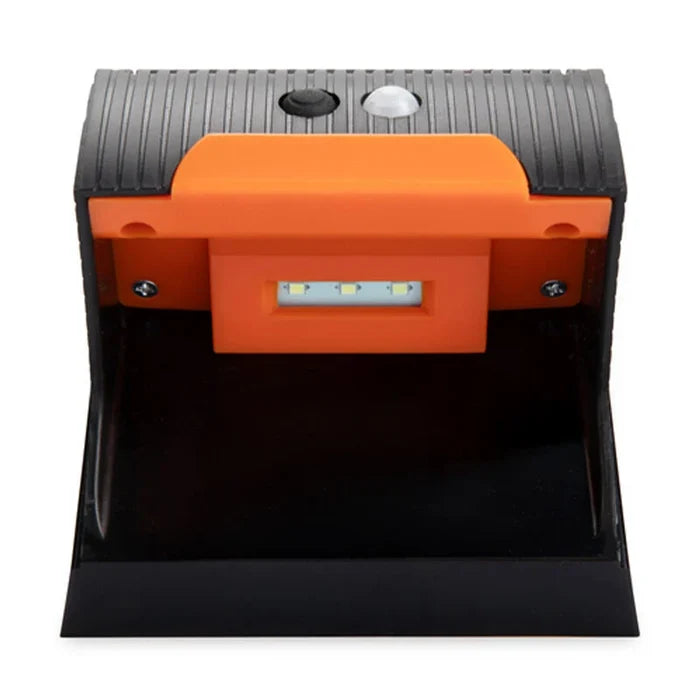 Camco 40332 RV Bumper Cap Solar Light Showing LED Strip and Motion Sensor - Front View | United RV Parts