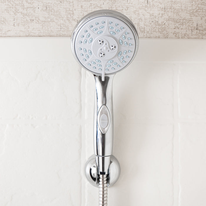 Camco 43710 Handheld Shower Head Mounted in RV Bathroom | United RV Parts