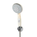 Off White Camco 43715 Handheld RV Shower Head Kit with On/Off Switch and Flexible Hose - Front View | United RV Parts
