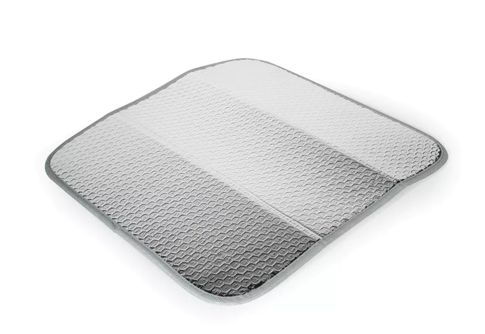 Silver Reflective RV Vent Cover - Angled View | United RV Parts