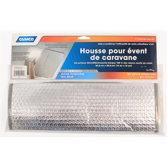 Camco 45191 Sunshield RV Vent Cover - Package View | United RV Parts
