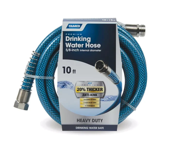 Camco TastePURE Premium 10ft Drinking Water Hose 22823 - Product Package | United RV Parts