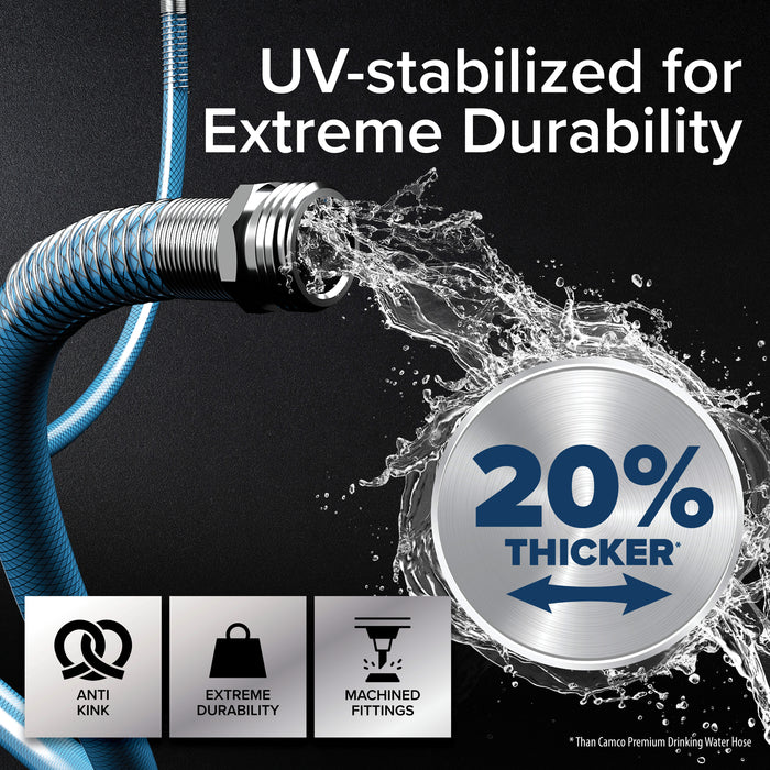 UV-Stabilized RV Water Hose - Durability Features 20% Thicker Design | United RV Parts
