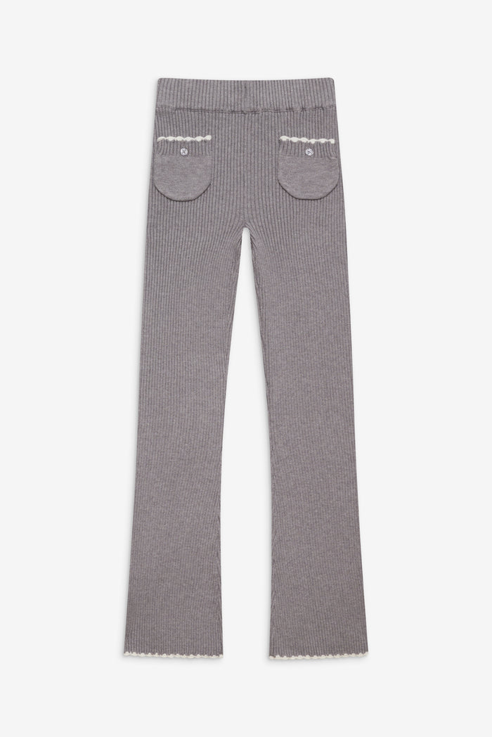 Camden Knit Pants Rain Cloud