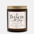 Candle Amber Jar 9oz