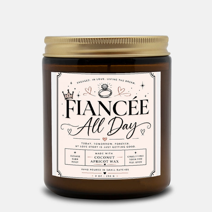 Candle Amber Jar 9oz