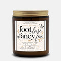 Candle Amber Jar 9oz